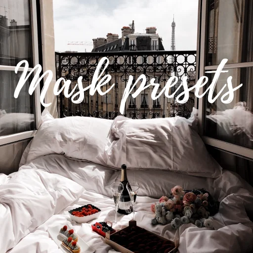 Mask presets for video logo