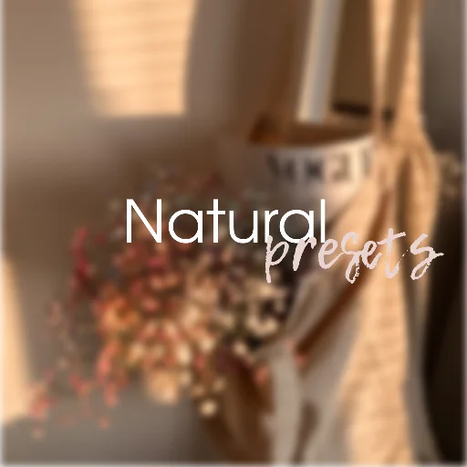 Natural presets logo